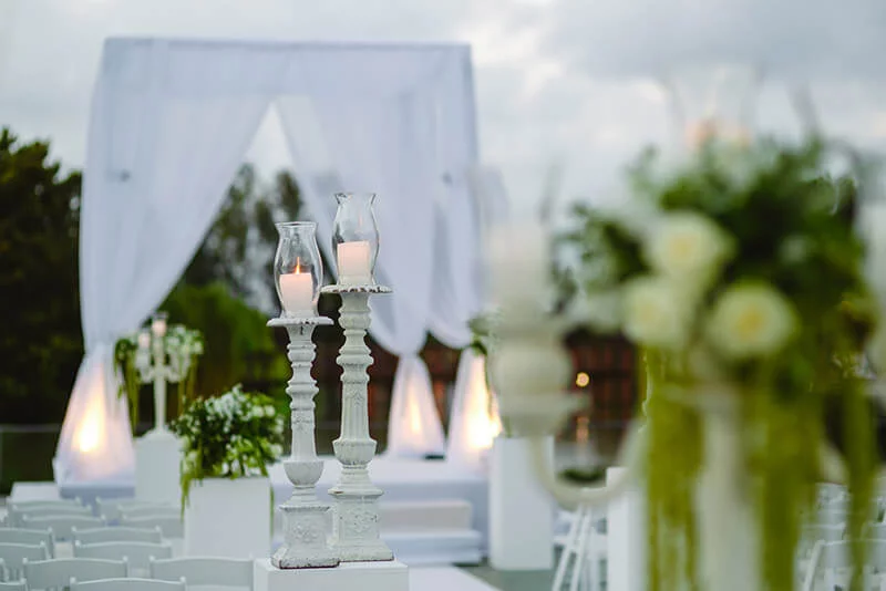 Ceremony set up jewish wedding