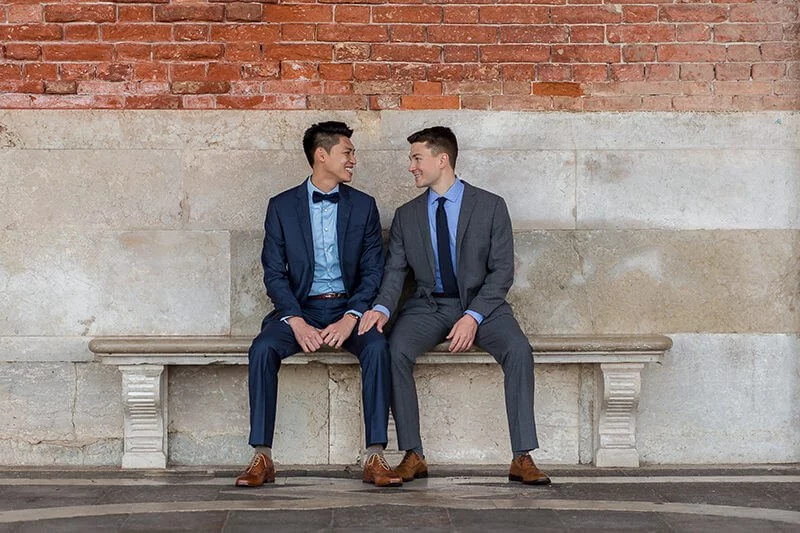 Same sex wedding in Venice