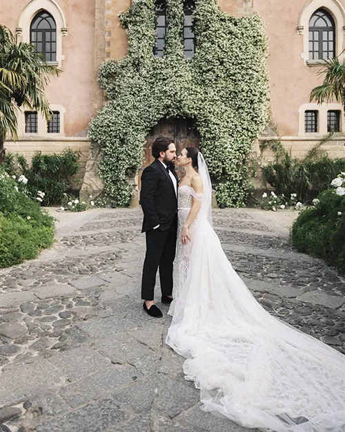 Wedding couple portrait Sicily