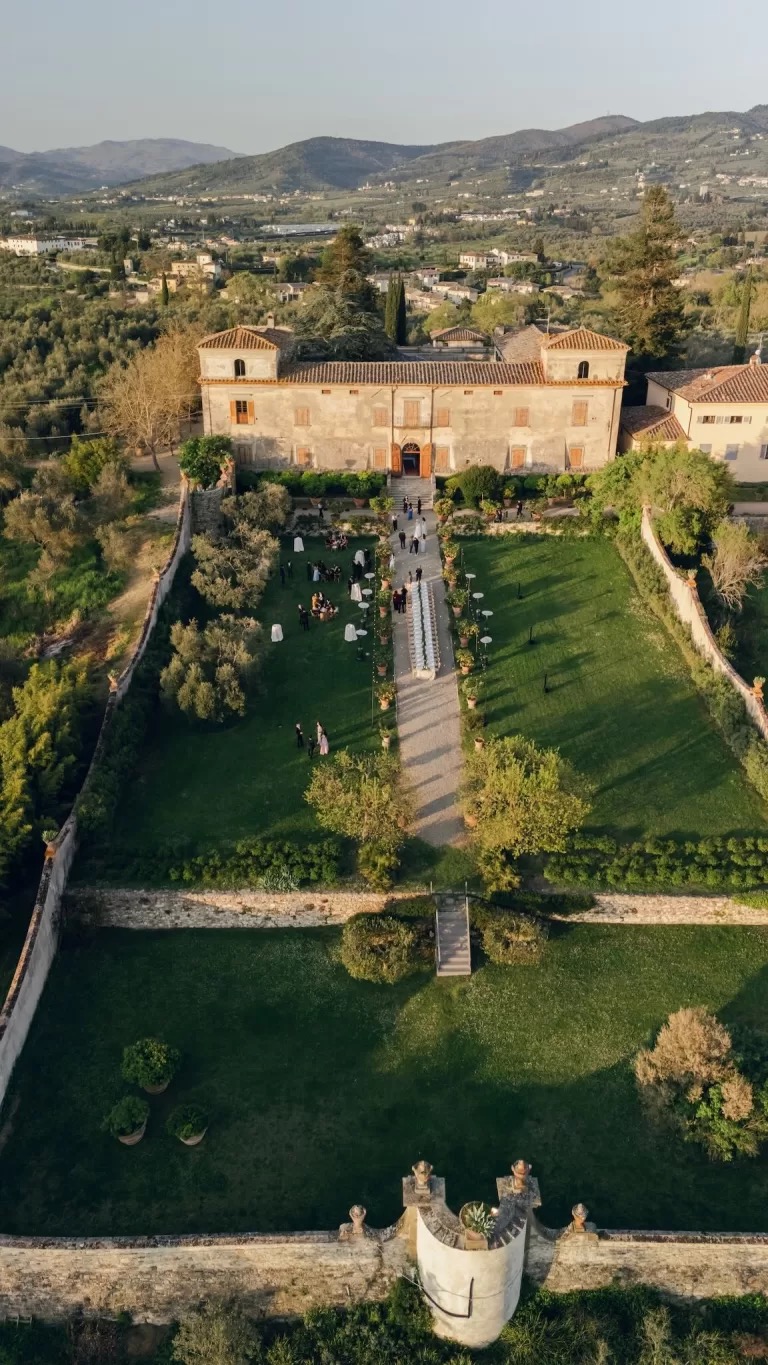Villa Lilliano, Tuscany wedding venue
